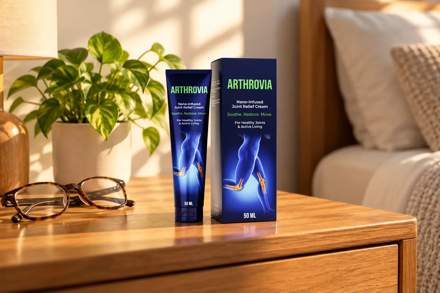 Arthrovia — le produit au quotidien