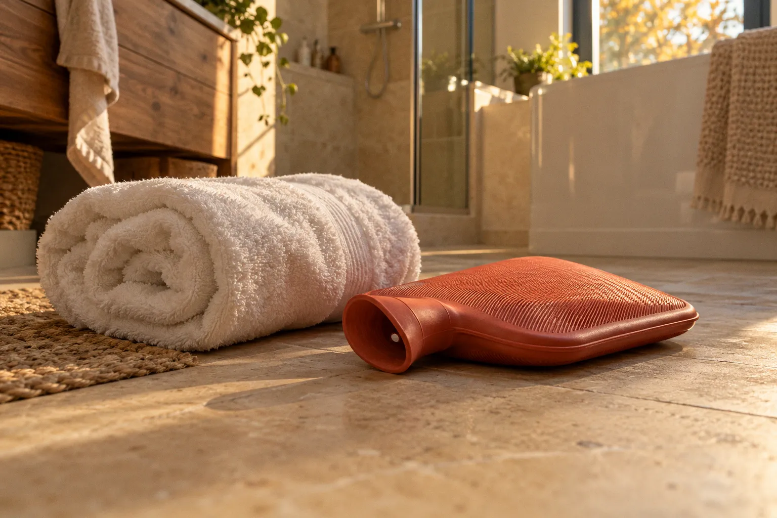Bain chaud et massage du dos : plan d'action pour la détente