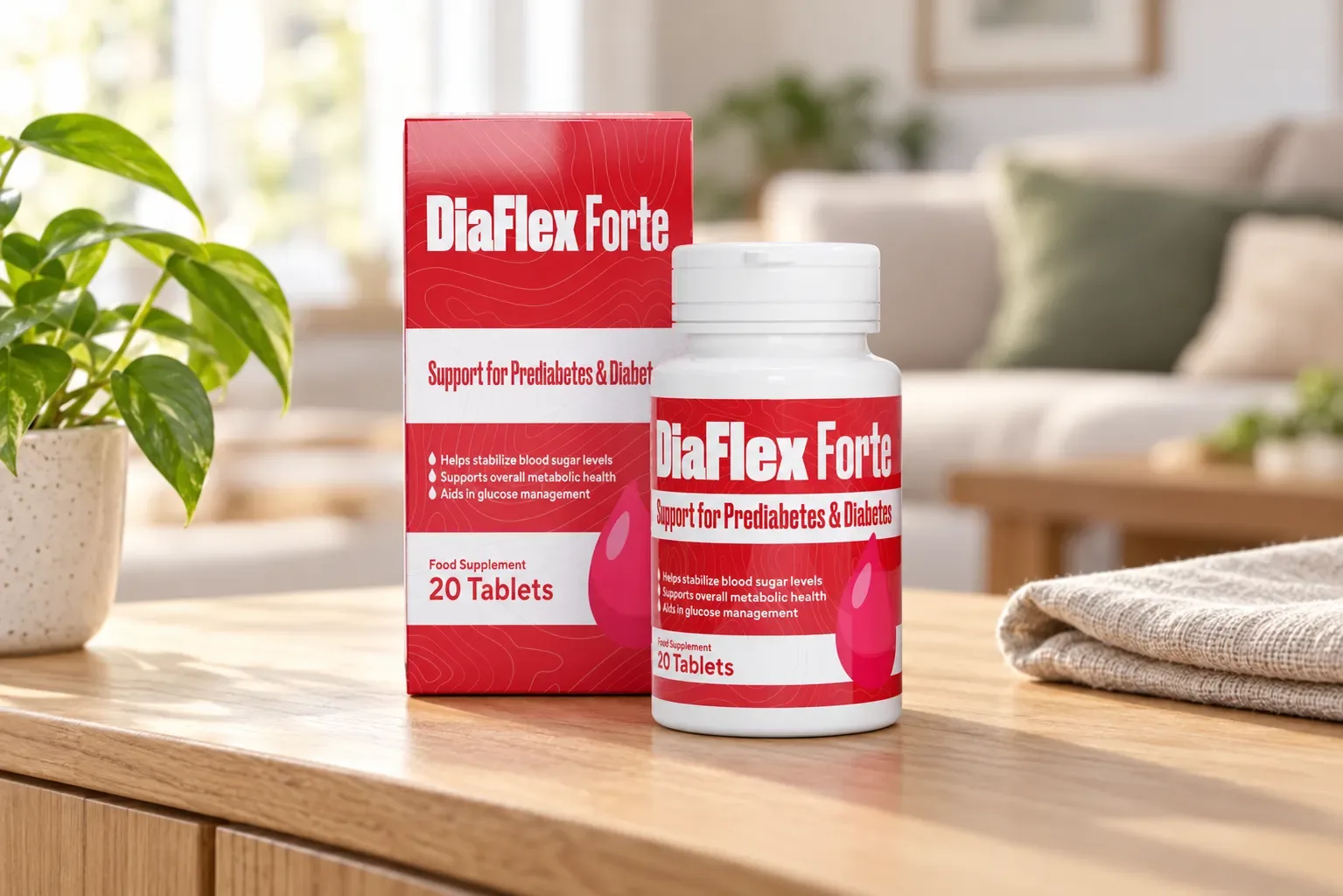 DiaFlex Forte — le produit au quotidien