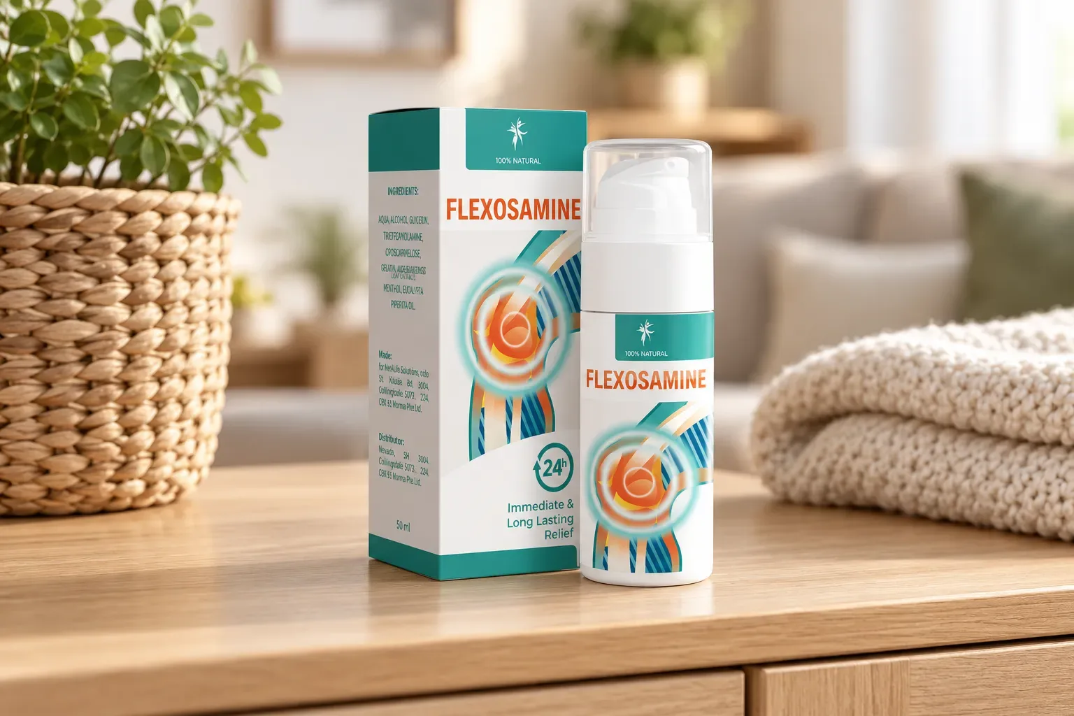 Flexosamine Gel — le produit au quotidien