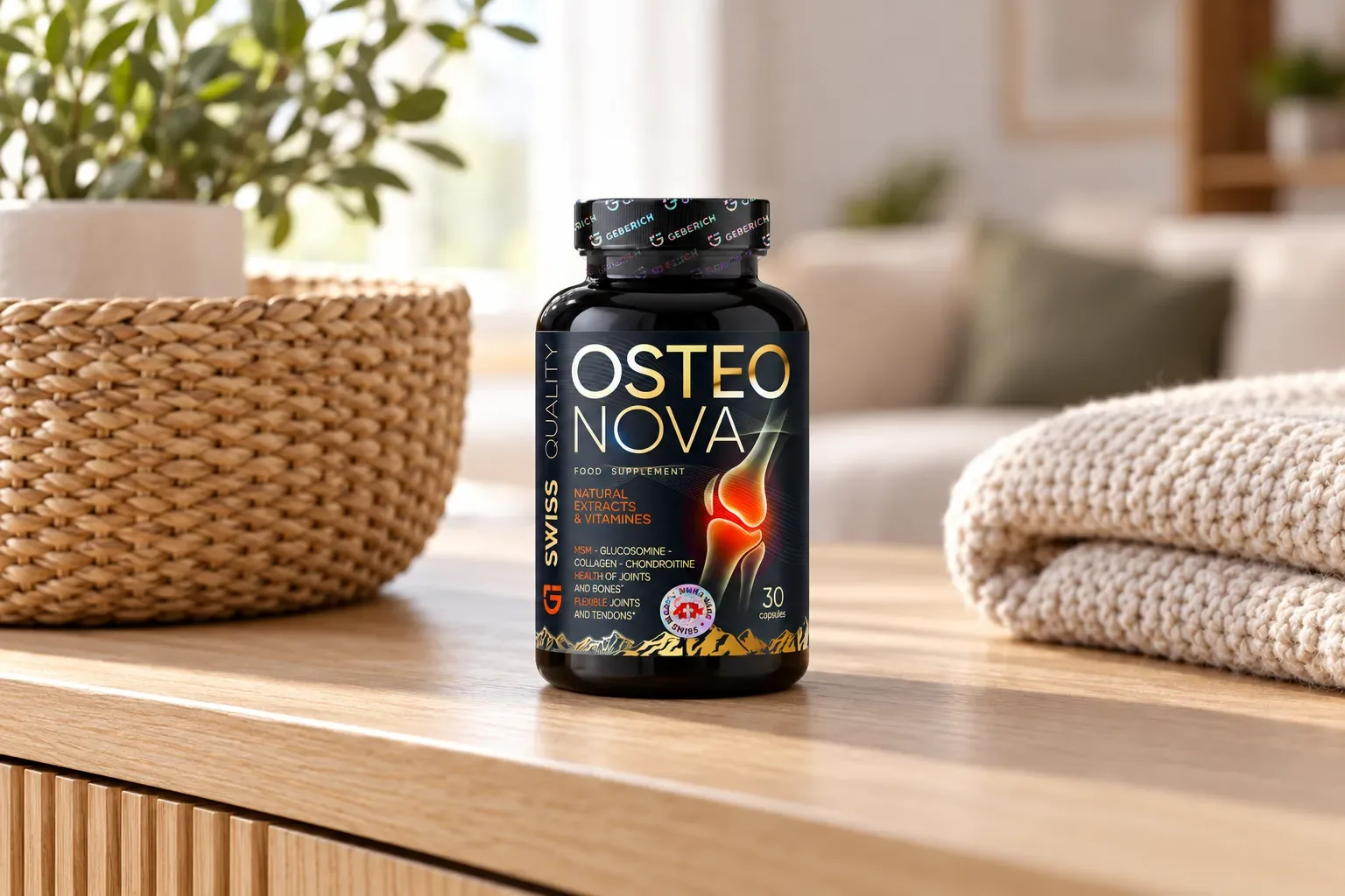 OsteoNova — le produit au quotidien